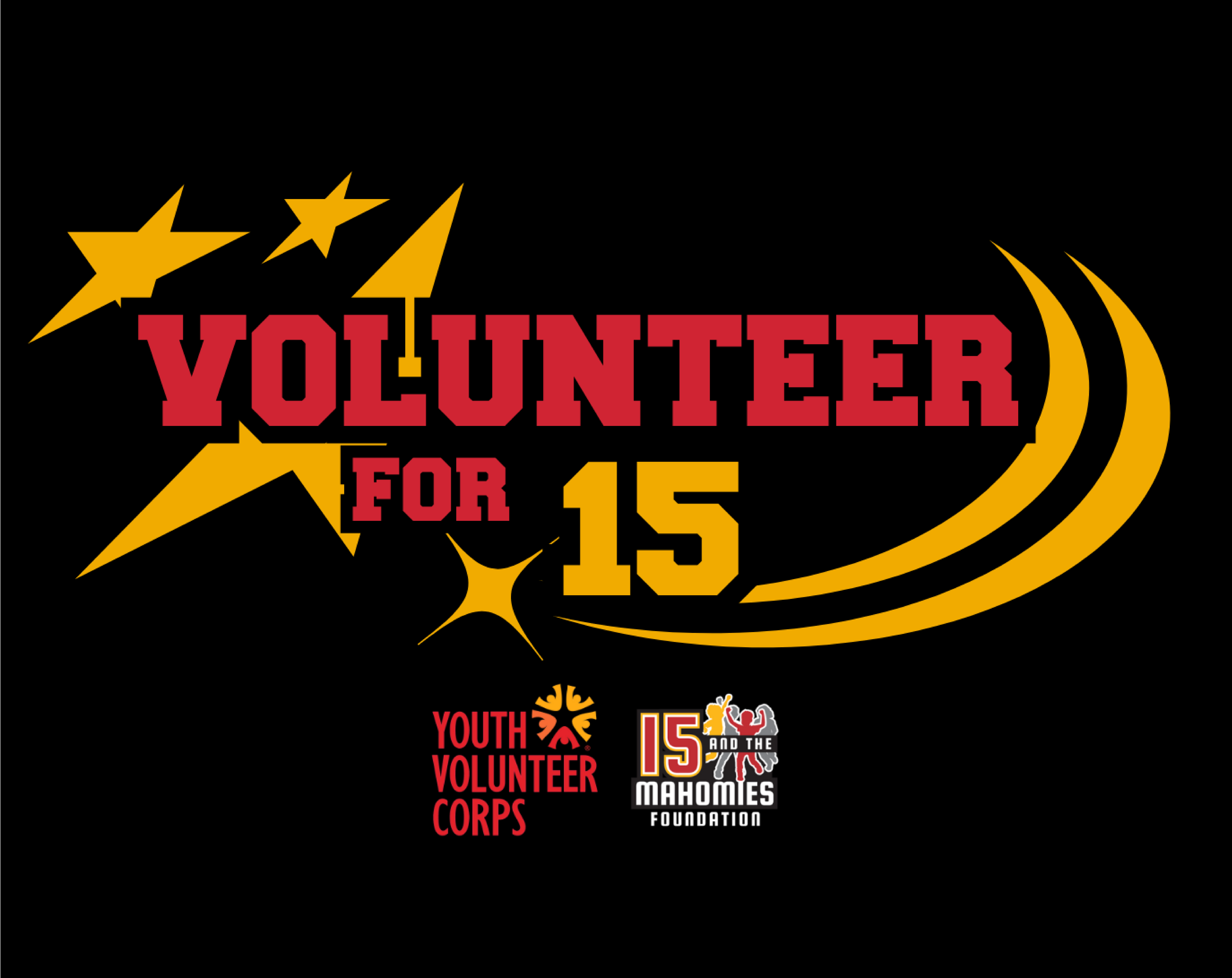 Volunteer for 15 Volunteer for 15